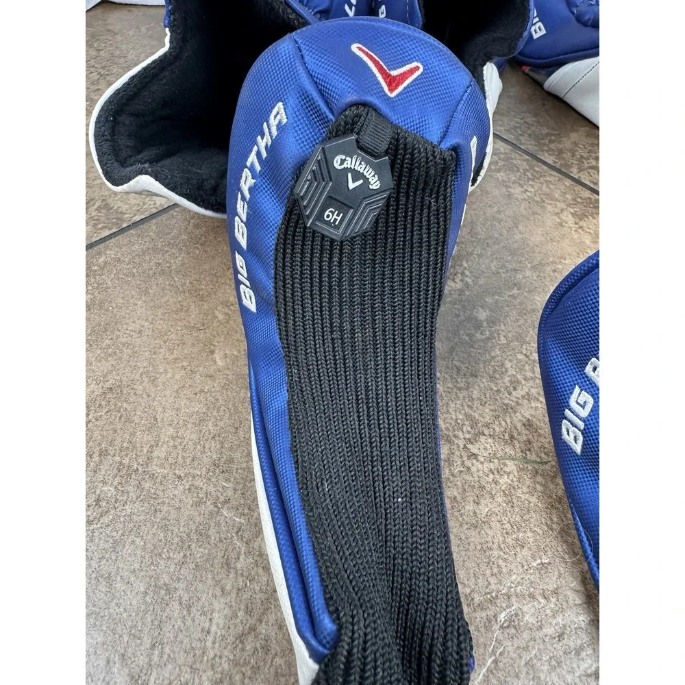 Callaway Big Bertha Reva Driver, 3 &5 Hybrid Head Covers 2 Hybrid Head